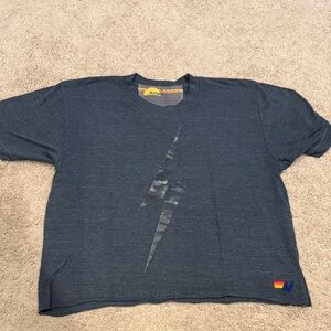 Aviator Nation Dark Gray Short Sleeve Tee